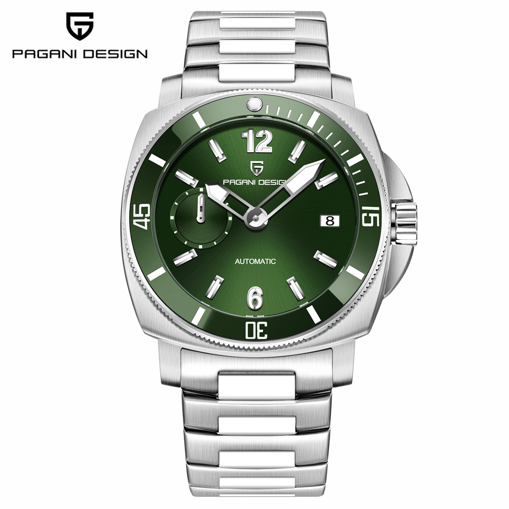 Luxury Watch Green Dial - パガーニ デザイン メンズ腕時計 高級グラデーション グリーン ダイヤル