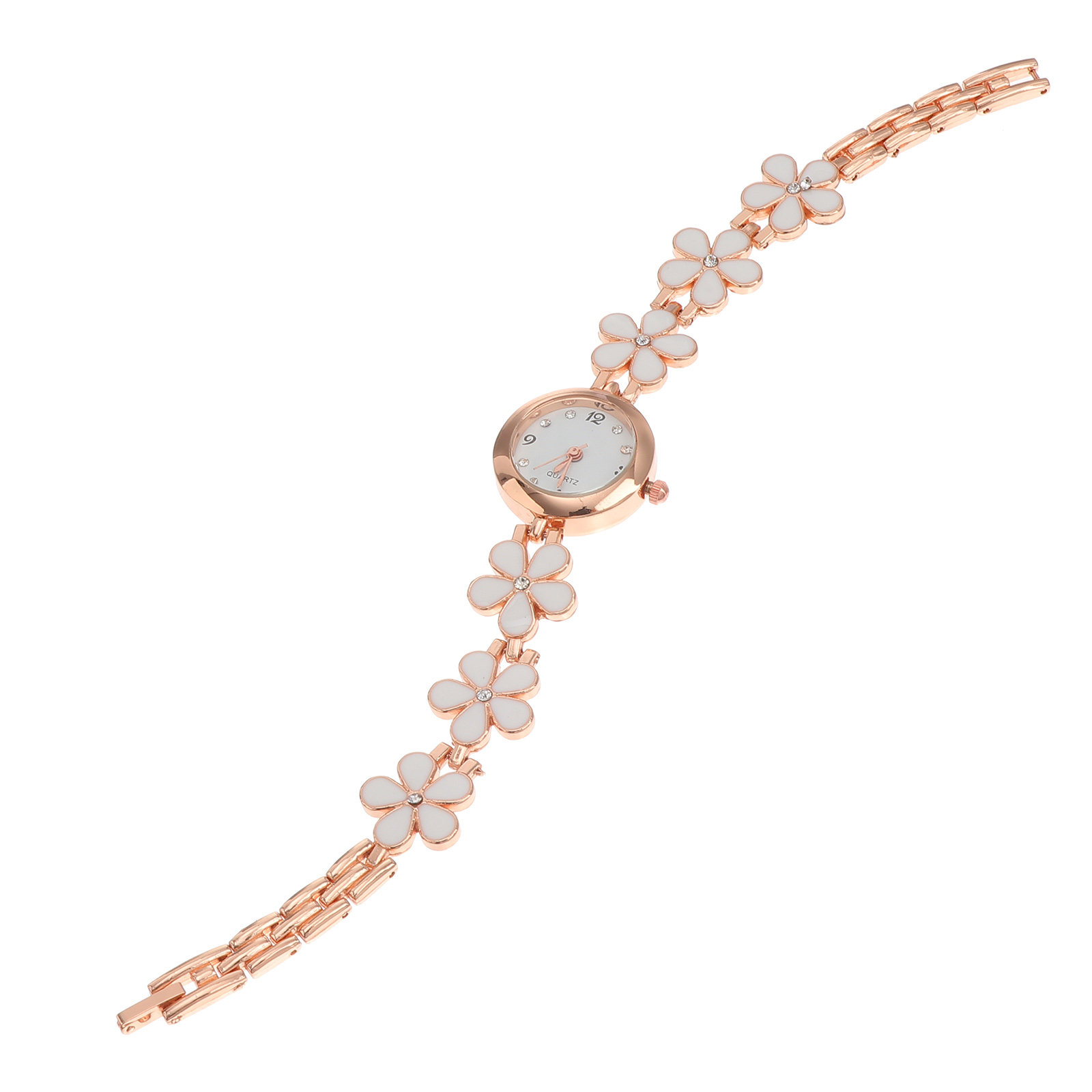 Luxury Watch In Usa - エレガントなクリスタルクォーツブレスレットウォッチ（女性用）軽量、傷つきにくい、防水、キッチンでの使用に適し、日常のアウトドア使用にも最適