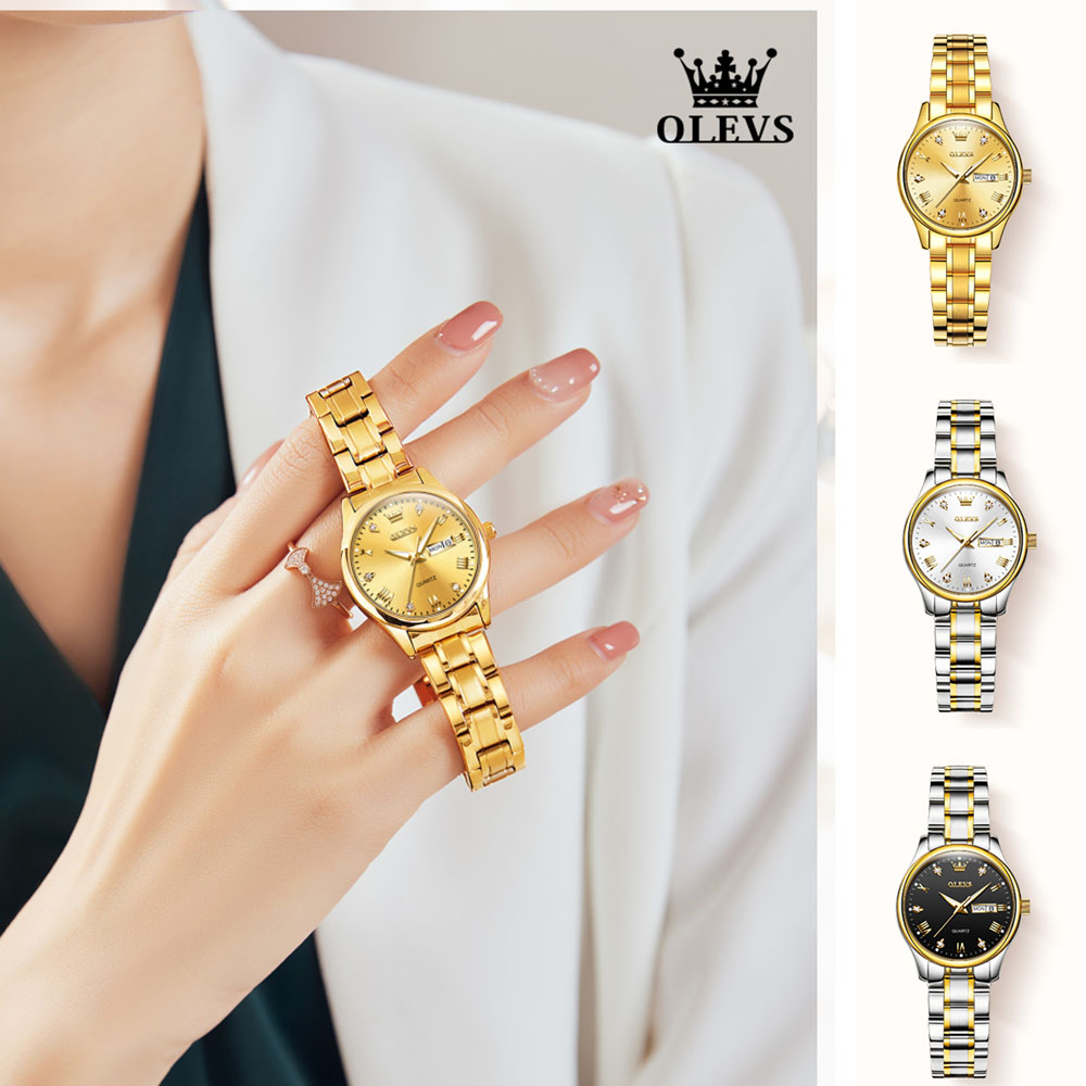Olevs-女性用防水クォーツ時計、新しいファッション、クラ - Luxury Watch Index のレビューと価格