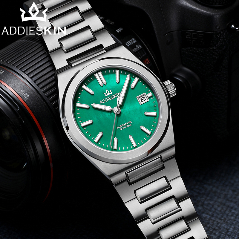 ADDIESKIN K008 グリーンマザーオブパールダイバ - Luxury Watch Green Dial のレビューと価格