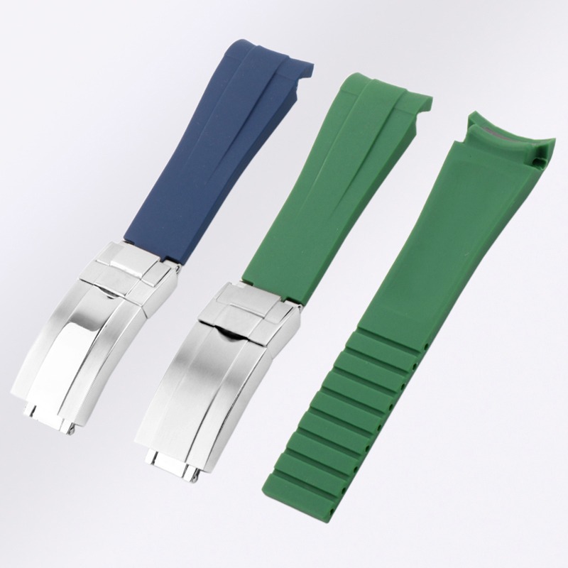 ロレックス 20 ミリメートルシリコン時計アクセサリーオリジ - Luxury Watch Green Dial のレビューと価格