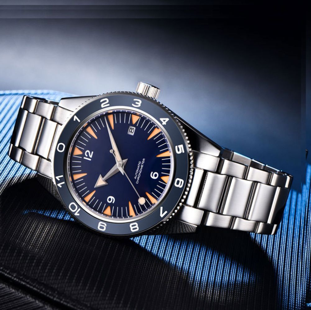 カスタムロゴ NH35 ムーブメント腕時計 10bars メ - Luxury Watch Life のレビューと価格