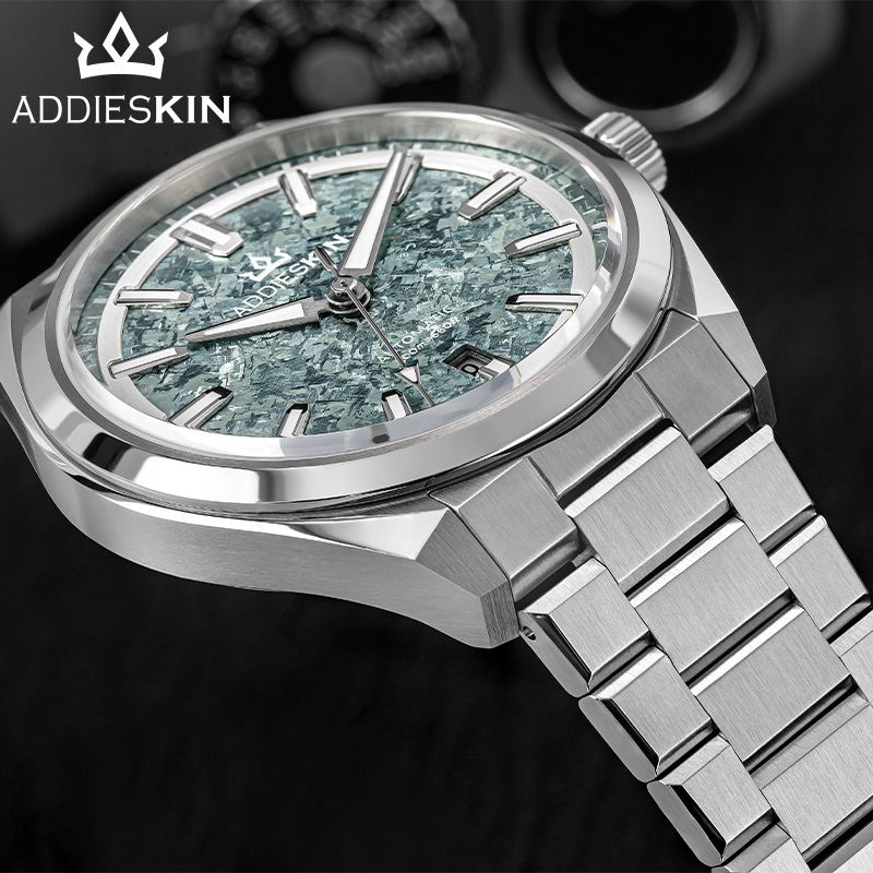 AddiesKin K006 アイスクラック チタンウォッチ - Luxury Watch Green Dial のレビューと価格