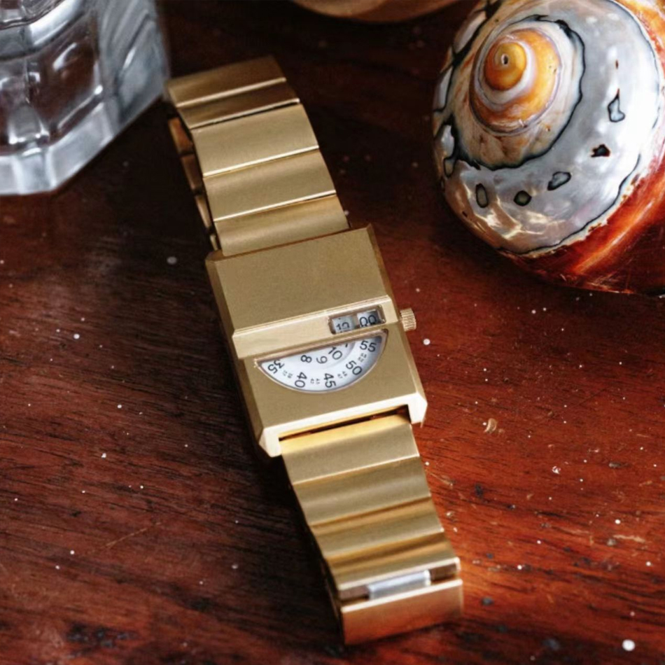 メンズ スクエア スポーツウォッチ ステンレススチールストラ - Moonphase Complication Watch のレビューと価格