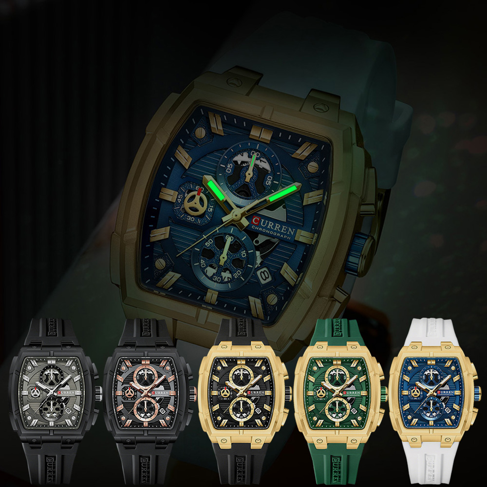 CURREN 高級ヴィンテージ腕時計 メンズ スポーツ クロ - Luxury Watch Life のレビューと価格
