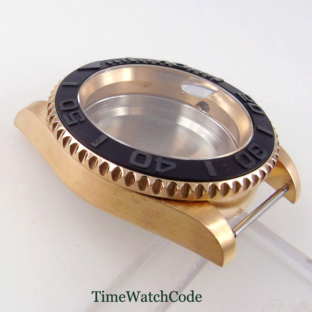 カスタマイズされたメンズダイバーウォッチ,防水サファイア,4 - Bronze Case Watch のレビューと価格