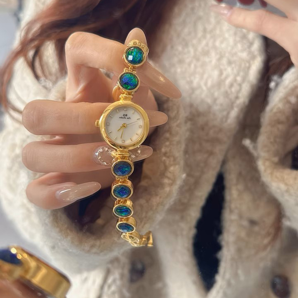 高級女性の腕時計グリーンヒスイブレスレットスモールダイヤルエ - Luxury Watch Green Dial のレビューと価格