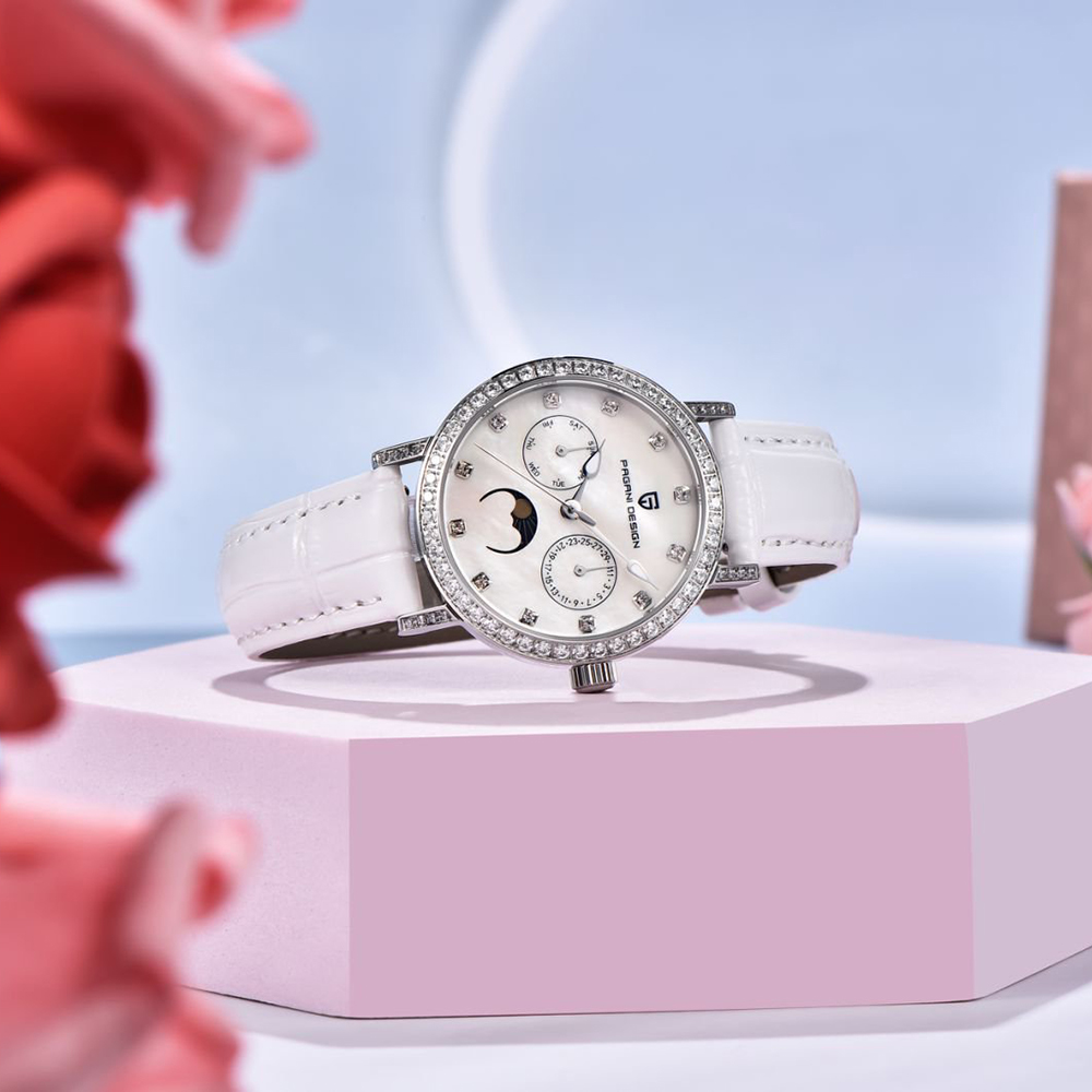 パガーニデザイン女性クォーツ時計モップダイヤルダイヤモンドベ - Luxury Watch In Usa のレビューと価格