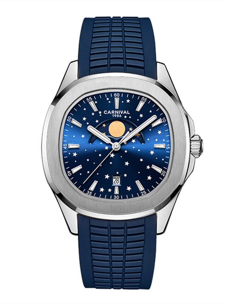 スイス ロンダ クォーツ カーニバル ウォッチ メンズ サフ - Moonphase Complication Watch のレビューと価格