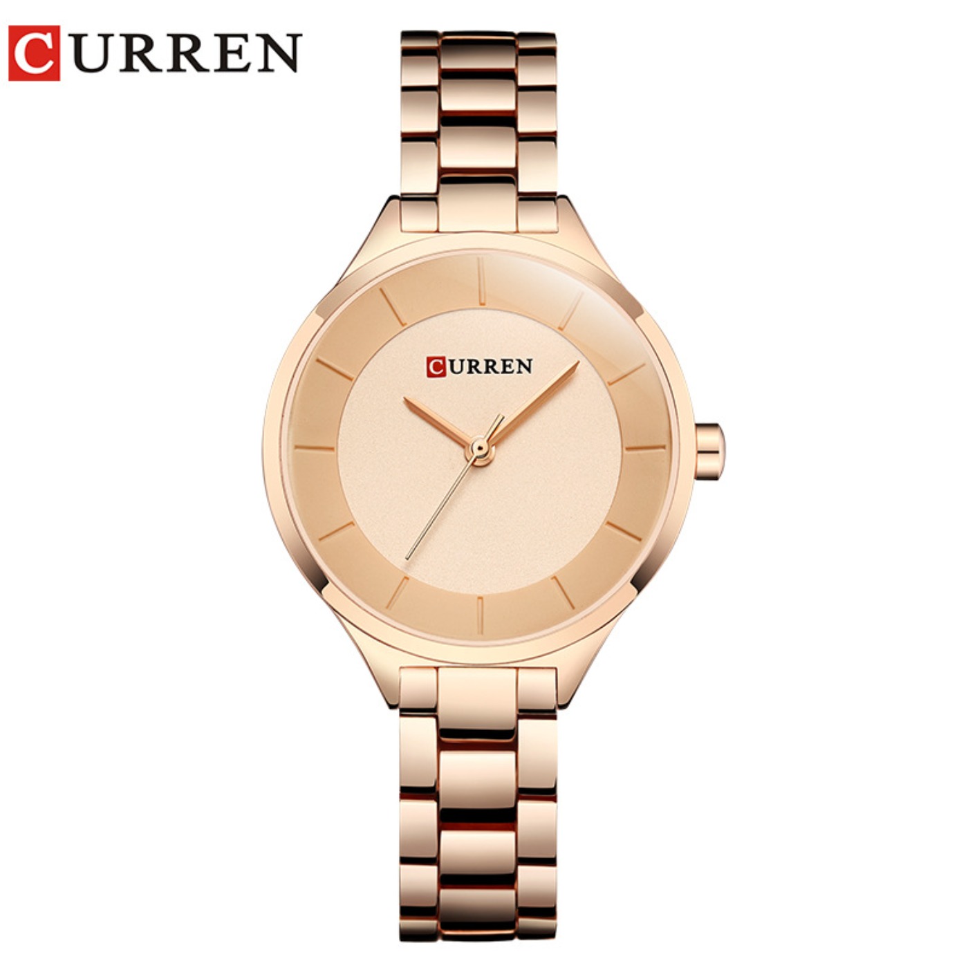 カレン新しいシンプルな女性ブレスレット腕時計ライト贅沢なガー - Luxury Watch Usa のレビューと価格