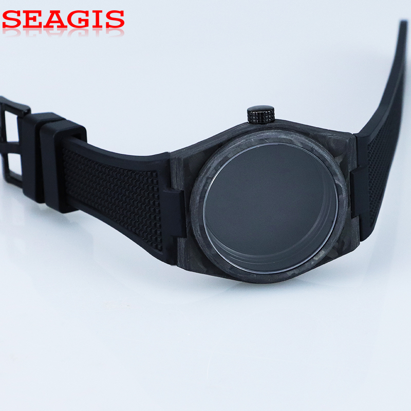SEAGIS カーボンファイバー製時計ケース 40mm 自動 - Bronze Case Watch のレビューと価格