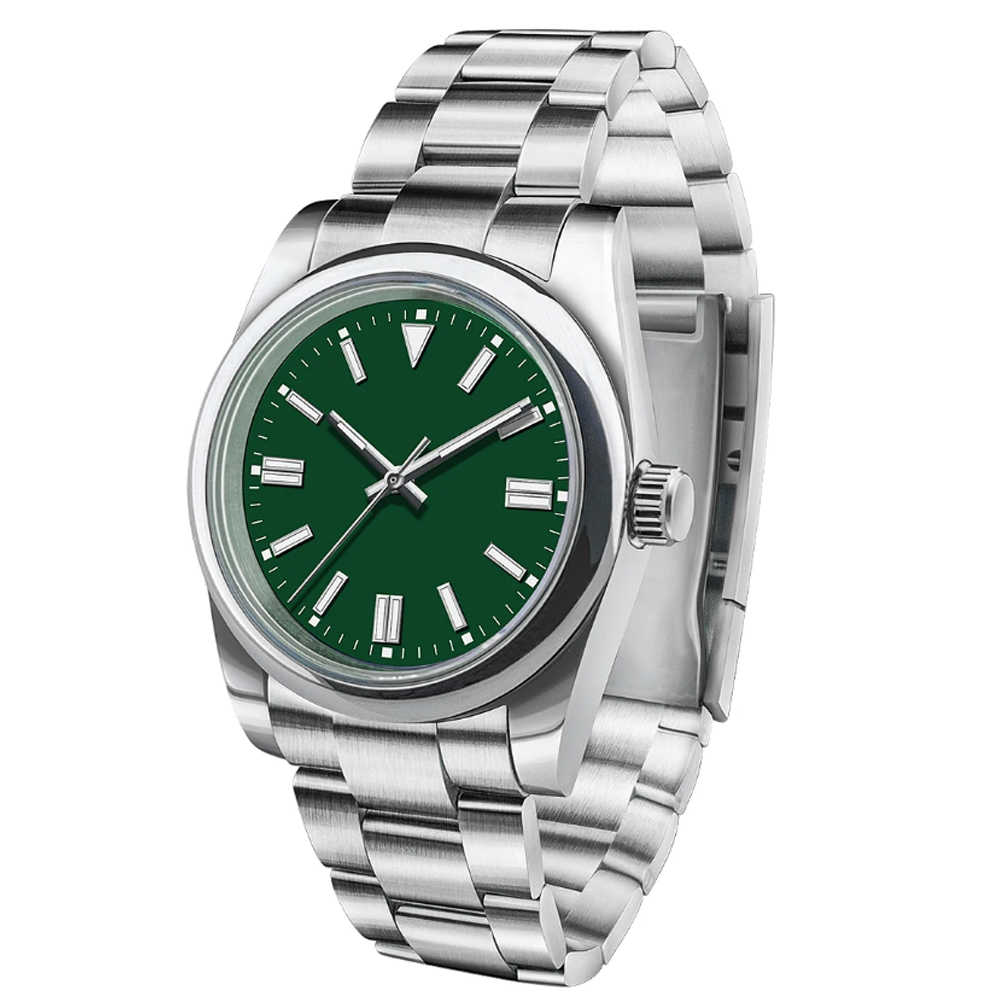 カスタムロゴメンズ腕時計サファイア高級NH35/ミヨタ自動機 - Luxury Watch Life のレビューと価格