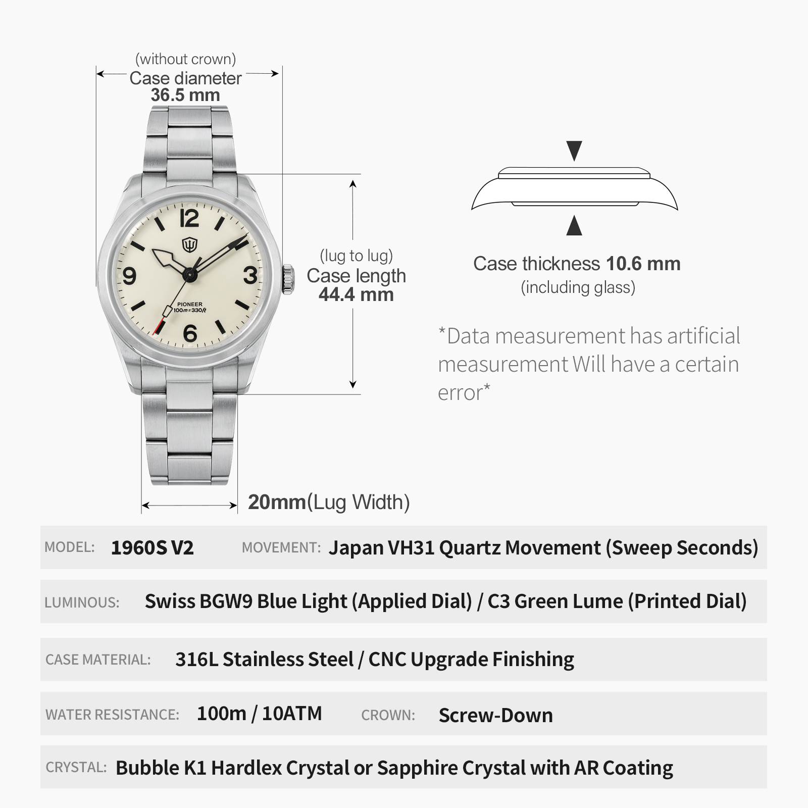 Watchdives WD1960S V2 ヴィンテージ ク - Luxury Watch Green Dial のレビューと価格