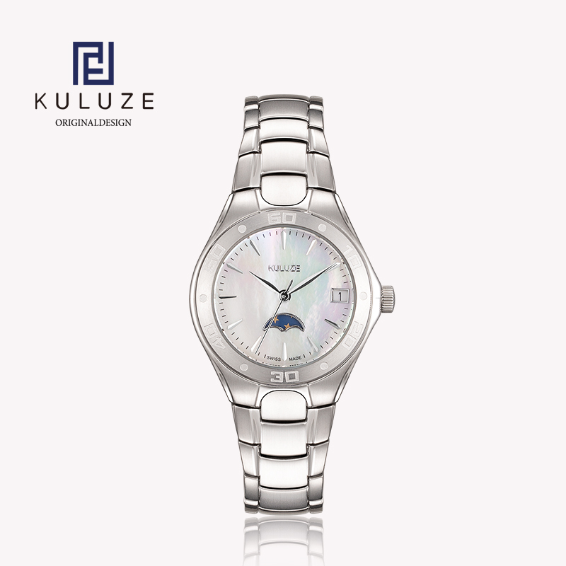 Kuluze-女性用チタン時計,セラミックスイノダルウォッチ - Luxury Watch Index のレビューと価格